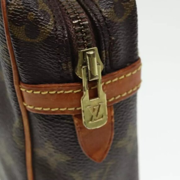 authenticity guaranteed LOUIS VUITTON Monogram Compiegne  Clutch Bag - Picture 8 of 11